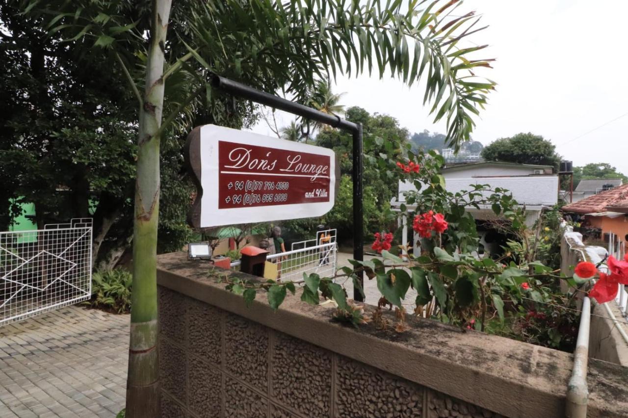 Don'S Lounge & Villa Kandy Exteriör bild